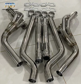 メルセデス・ベンツ W204 C63 AMG用304ステンレス製エキゾースト