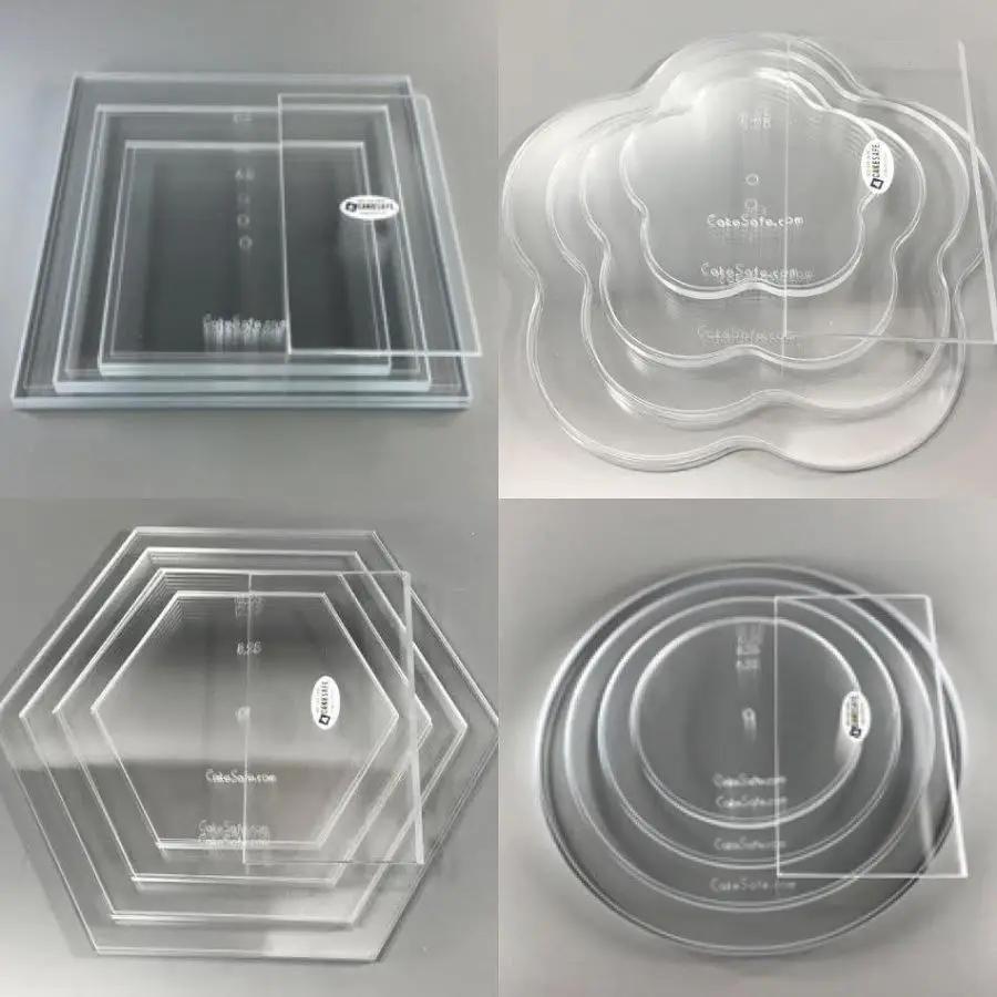round plexiglass cake stand engraving acrylic