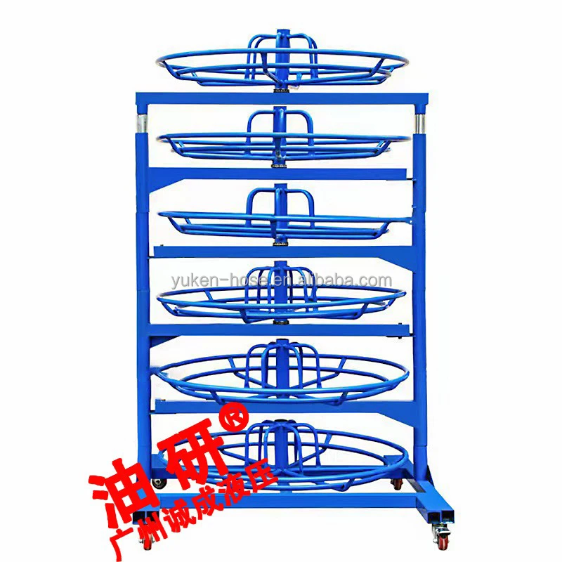 Yuken Multi Structure Strong Support Hydraulic Hose Rack Rubber Hose
