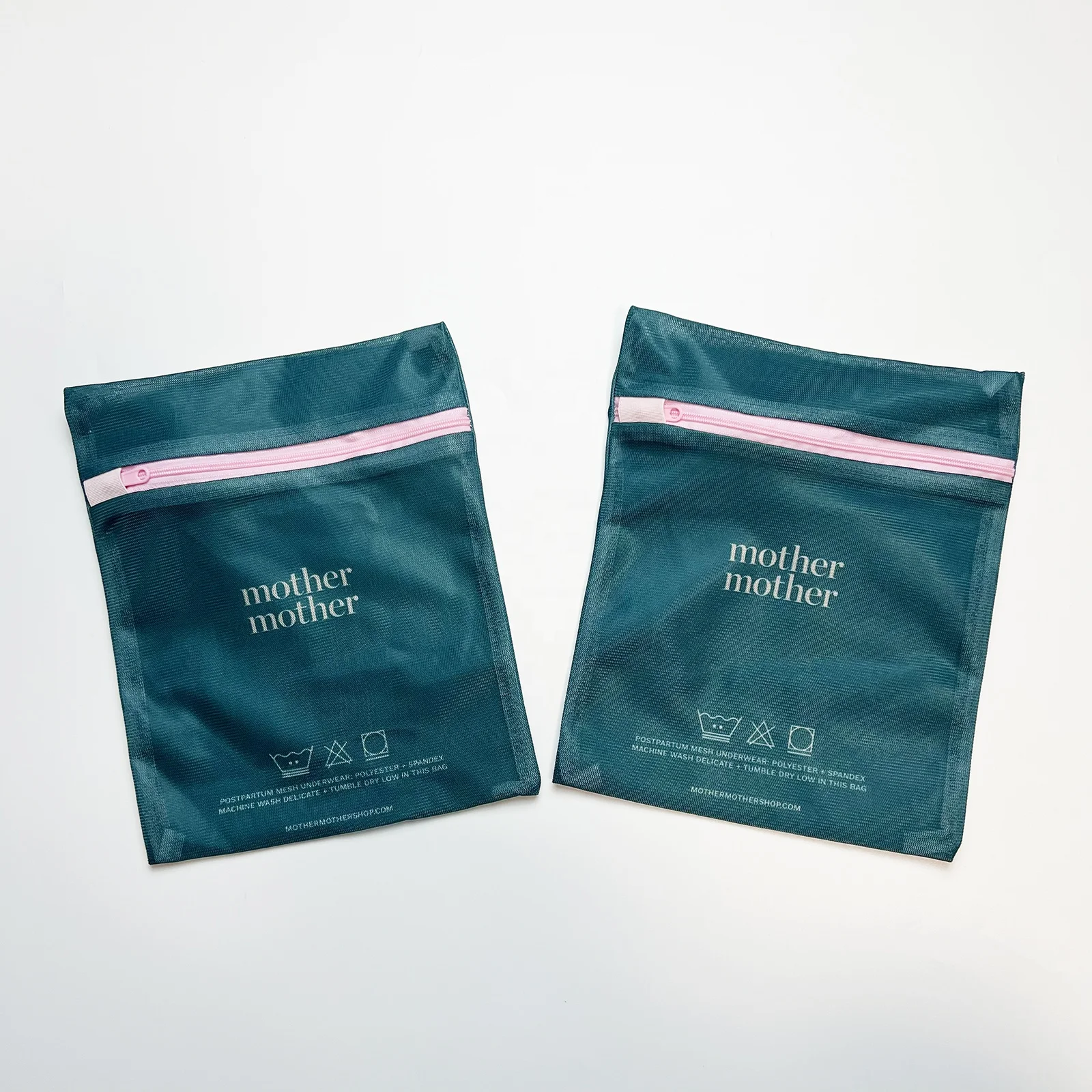 Zipper Polyester Mesh Custom Laundry Bags for Washing Machine Lingerie Delicate Bra Hosiery Small Mini Wash Bag