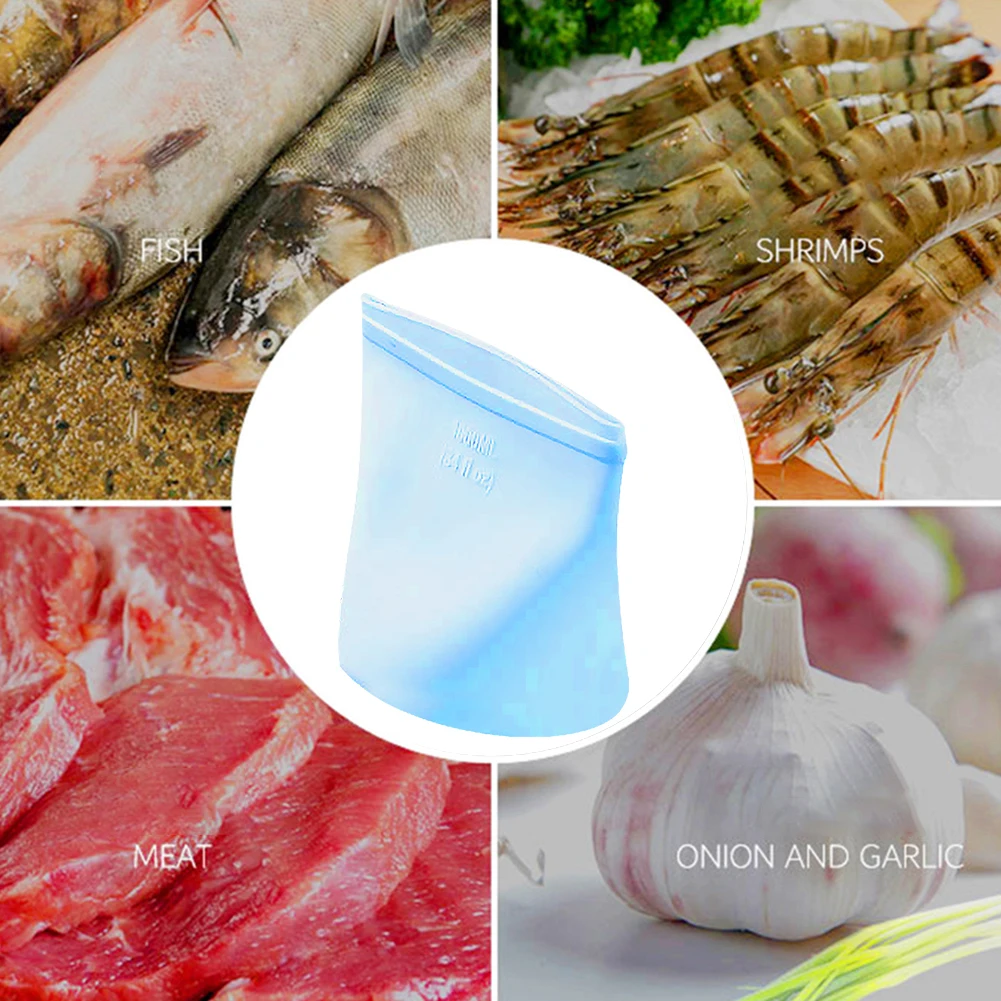 Силиконовые пакеты для сохранения свежести продуктов и мяса герметичные кухонный герметичный органайзер фруктов товары