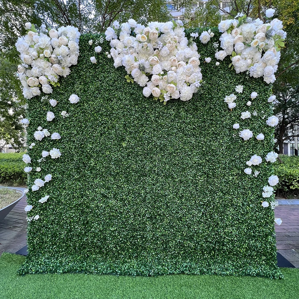 8ftx8ft Roll Up Grass Wall Decor Hot Sale Artificial Plant Wall High