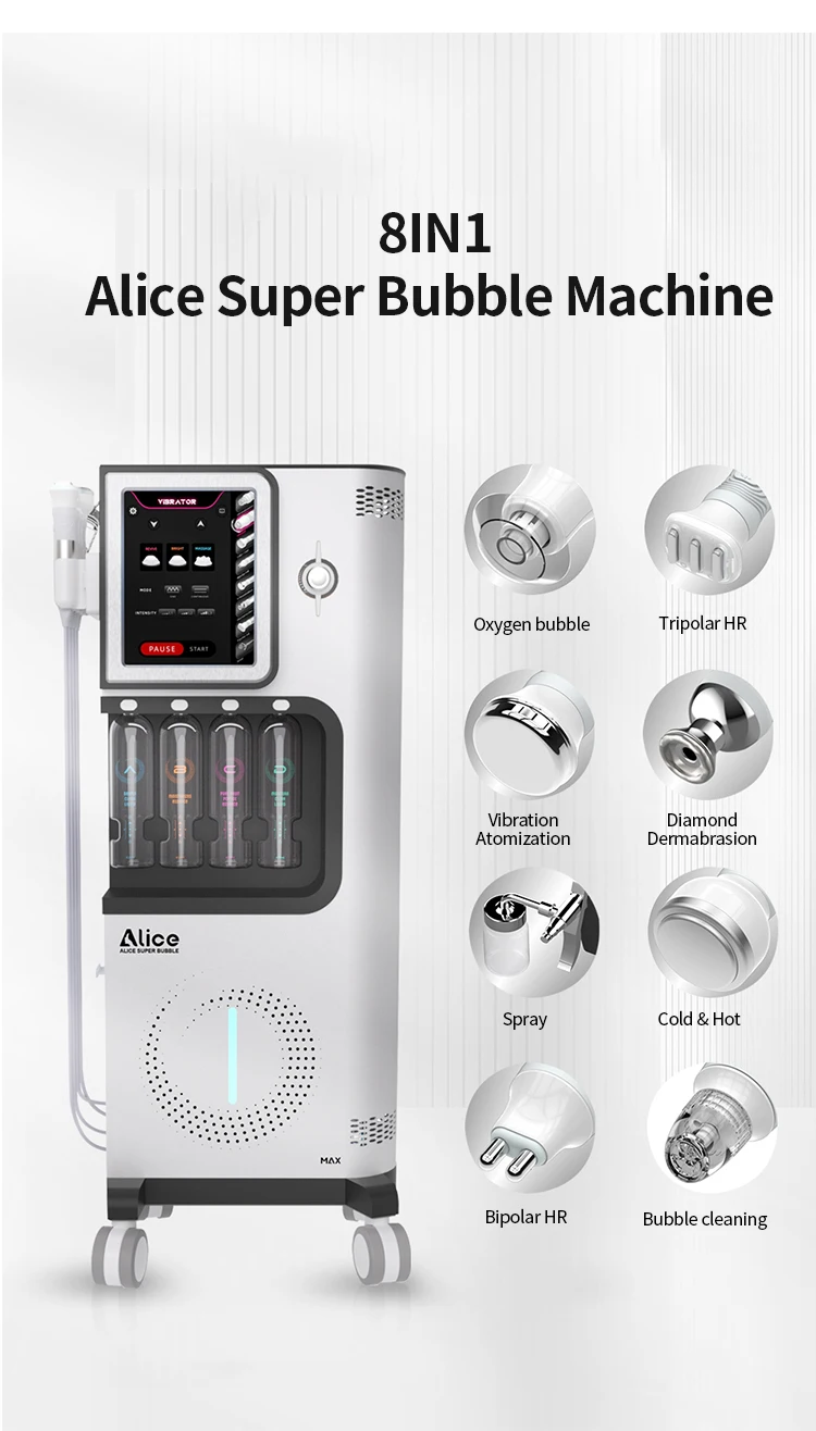 2026 Hydrodermabrasion Facial Machine 2025 Co2 Oxygen Bubble Facial Machine Hydra Dermabrasion Facial Cleaning Beauty Machine