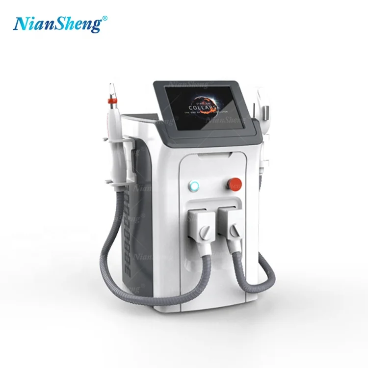 3 в 1 OPT RF PICO IPL 1064nm Picosecond Laser для спа Портативный лазерный диод оборудование для красоты 808 машина для удаления волос
