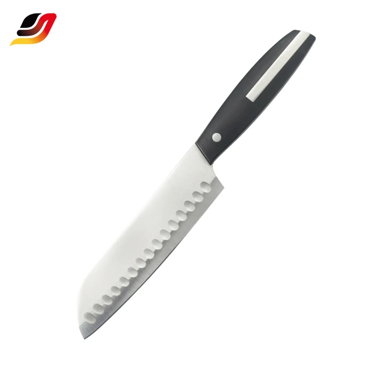 High Quality 15 Pcs Stainless Steel POM Handle Kitchen Knife Set