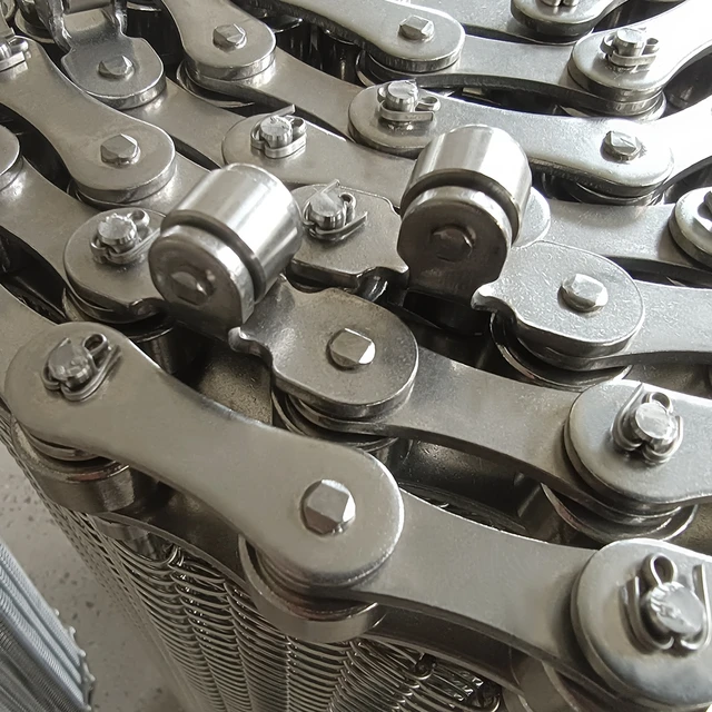 Direct Sale with in Time Service SUS316L Continuous Easy to Maintain Mesh Belt for Grain Mesh Belt Conveyor 2