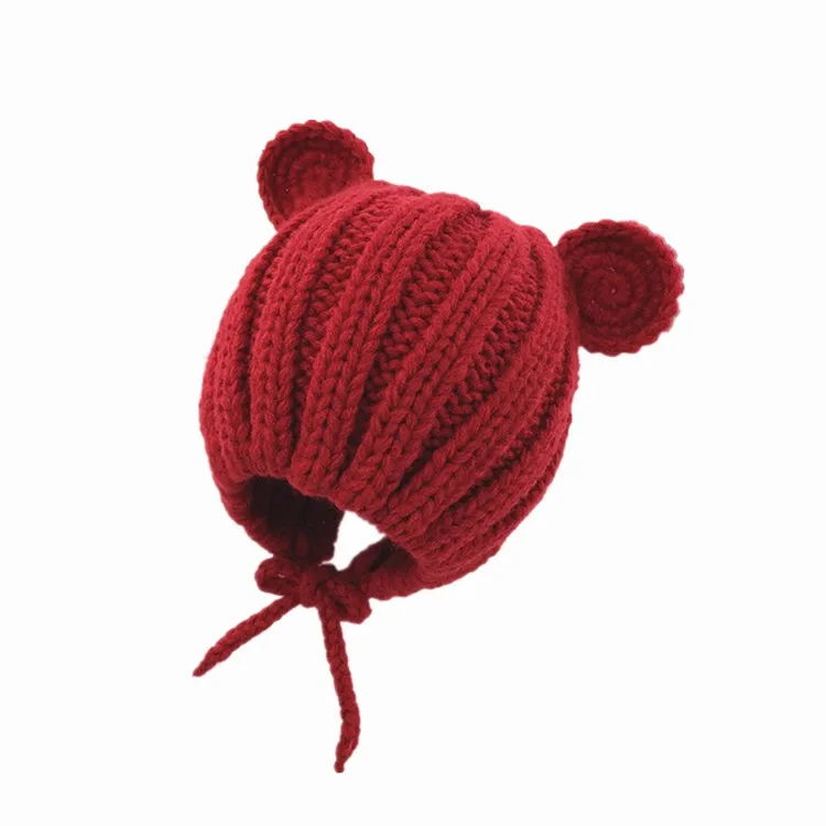 Newborn Gift Cute Winter Softable Baby Protective Hats