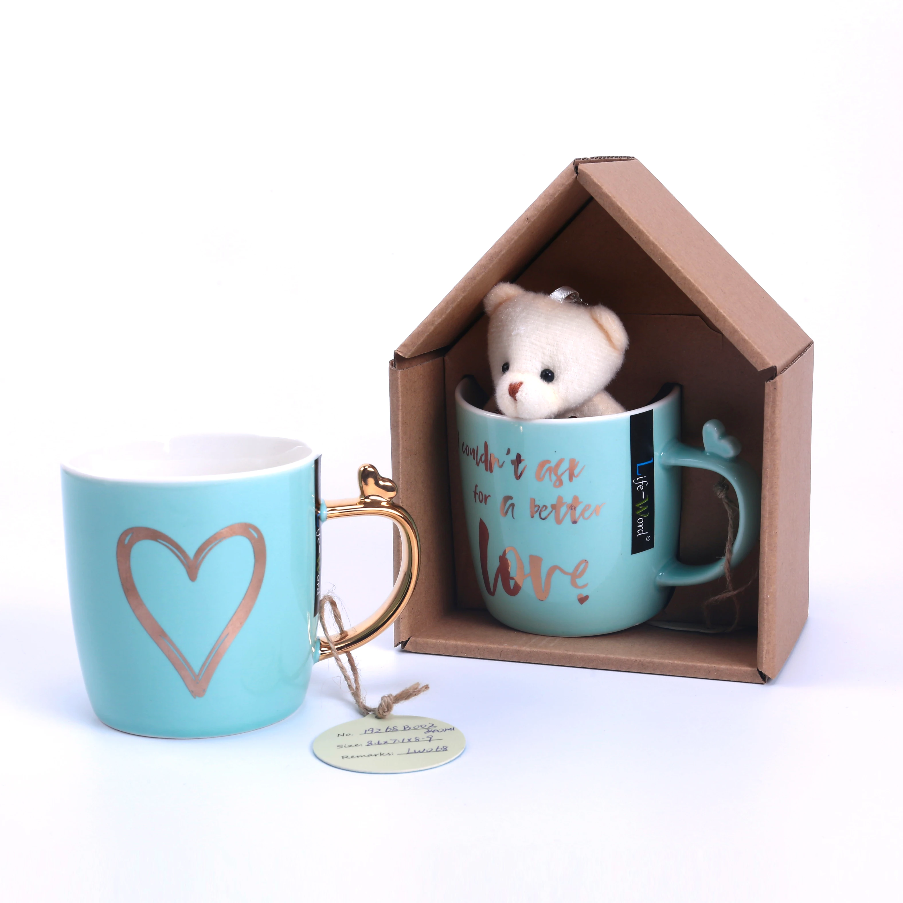 European Pattern Mothers Coffee Cup Gold Day Gift Ceramic Hot Sale