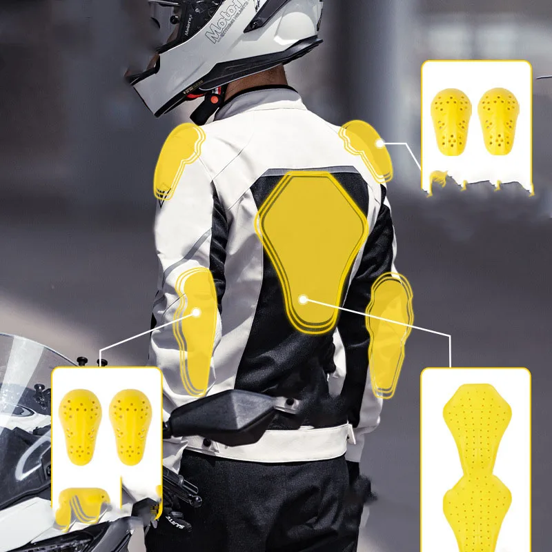 Hot Selling Summer Racing Motorcycle Suit Breathable Mesh Lightweight Protective Gear for Men Women Wholesale Auto Racing Wear