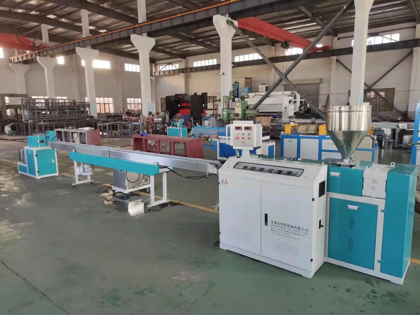 PP PE PVC Artificial Rattan Weaving Webbing Production Line Making Machine