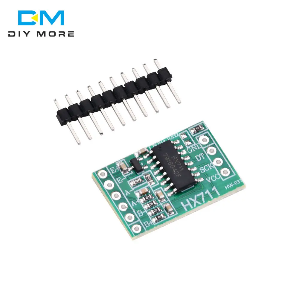 HX711 Weighing Pressure Sensor Load Cell Weight Sensor Electronic Scale Aluminum Alloy Weighing Pressure Sensor HX711 AD Module