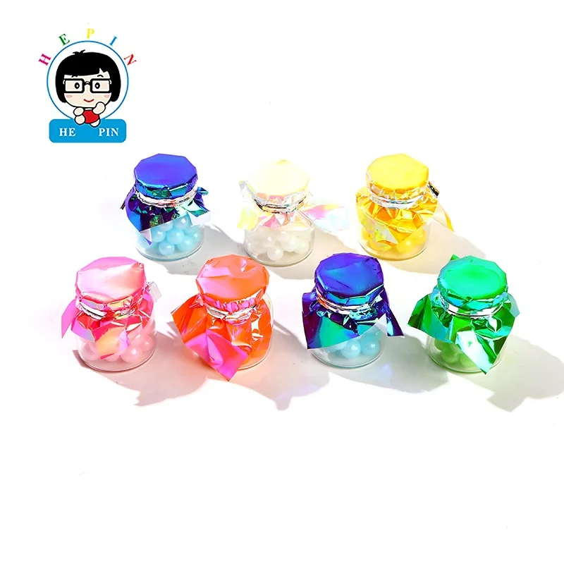 High Quality Pearl Shaped Pressed Tablet Candy Popular Colorful Hard Candy With Bottle