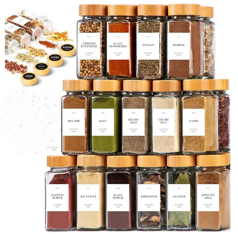 Wholesale Hot Sell Packaging Small Glass Seasoning Container for