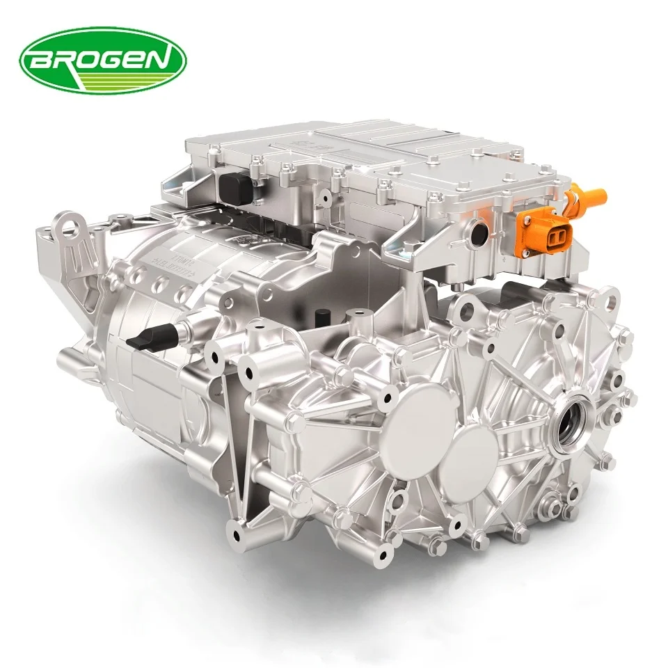 Brogen New Condition 150KW PMSM Electric Car EV Motor 340VDC to 650V Water-cooled for Cars