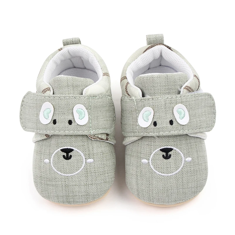 High Quality Soft TPR Baby Walking Shoes Soft Cotton Toddler Shoes details