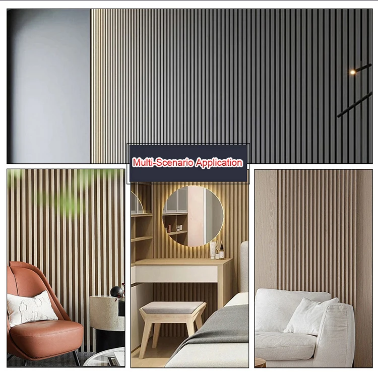 Wpc Fluted Wall Panel Wood Texture Wpc Wall Cladding 3d Wall Board ...