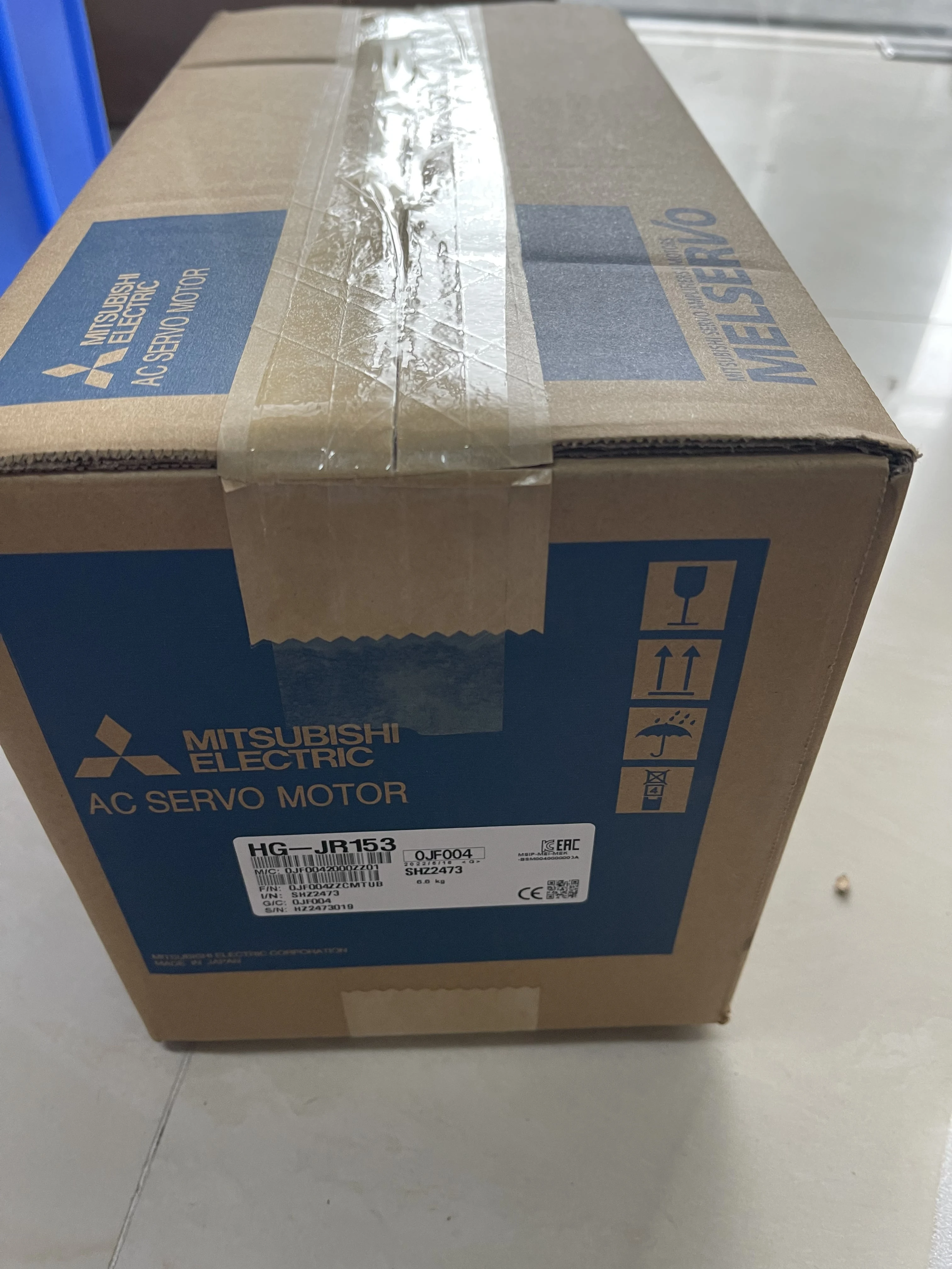 Mitsubishi AC Servo Motor HG-JR153 Mitsubishi AC Servo Motor HG-JR153