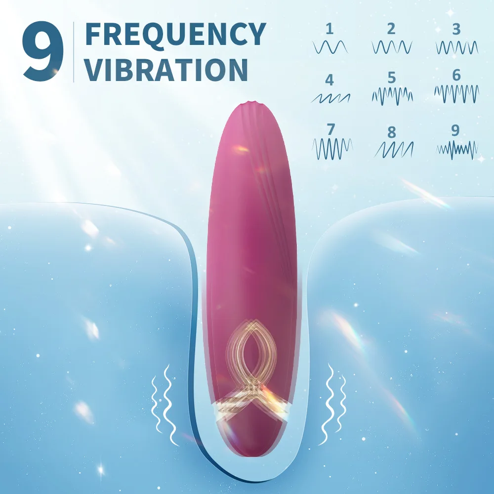 Mini Bullet Vibrator with 10 Speed Frequencies & Strong Shock Features for Female Flirting for Masturbation