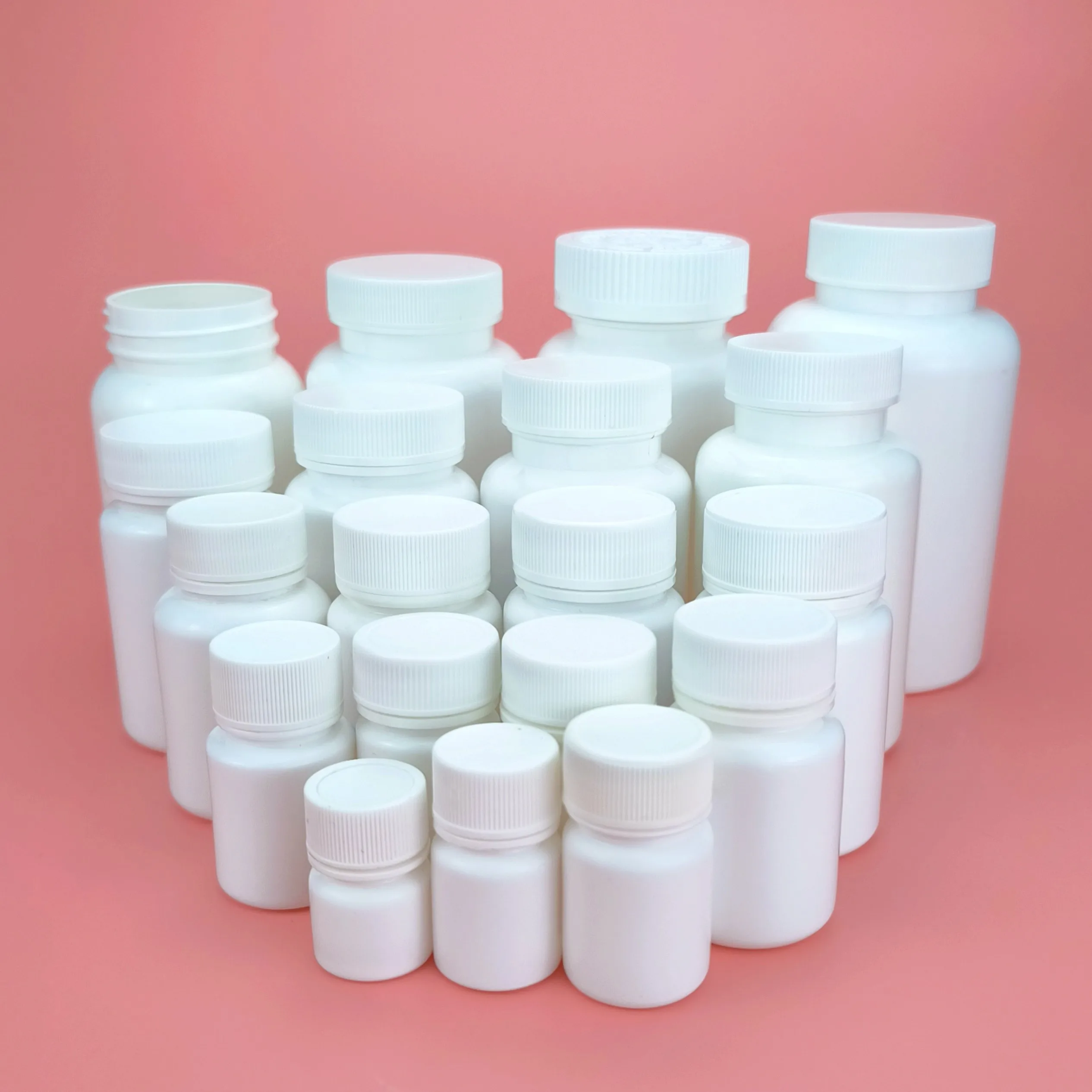 150ml Plastic Pharmaceutical Medicine Vitamin Containers Capsule Pill