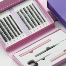 Private Label Segment Diy Cluster Lash Extension Supplies Training Kit Professional Diy Eyelash Extension Starter Kit