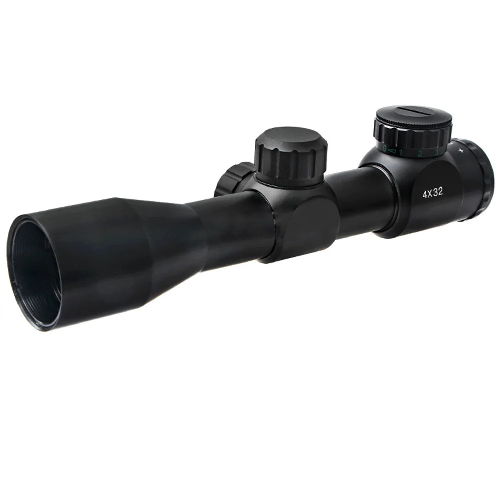 4x32 Scope 4x Magnification, 32mm Objective Lens Diameter