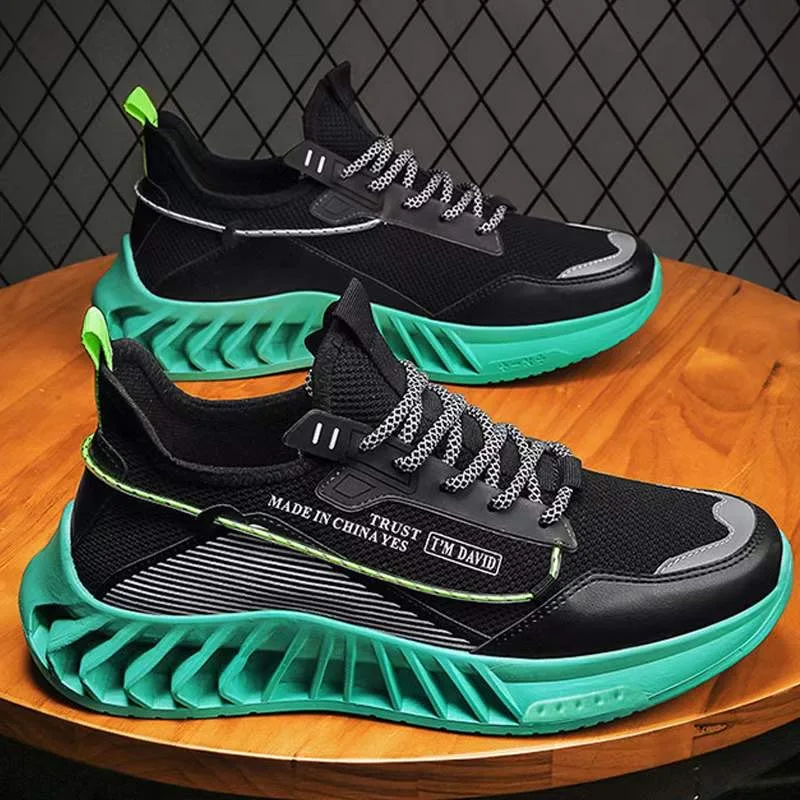 China Hebei Wangdu Fabrikant Mannen Goedkope Sneakers Running Sport Schoenen