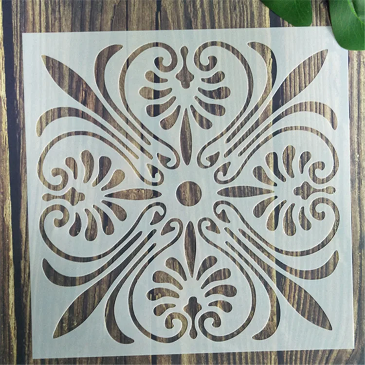 Painting Drawing Stencils Template for Stones Floor Wall Tile Fabric Wood Burning Art&Craft Supplies