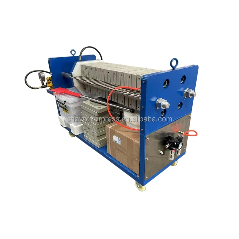 Small Capacity Full Automatic Filter Press Small Chamber Press Filter