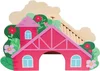 Casa de flores de primavera (rosa)