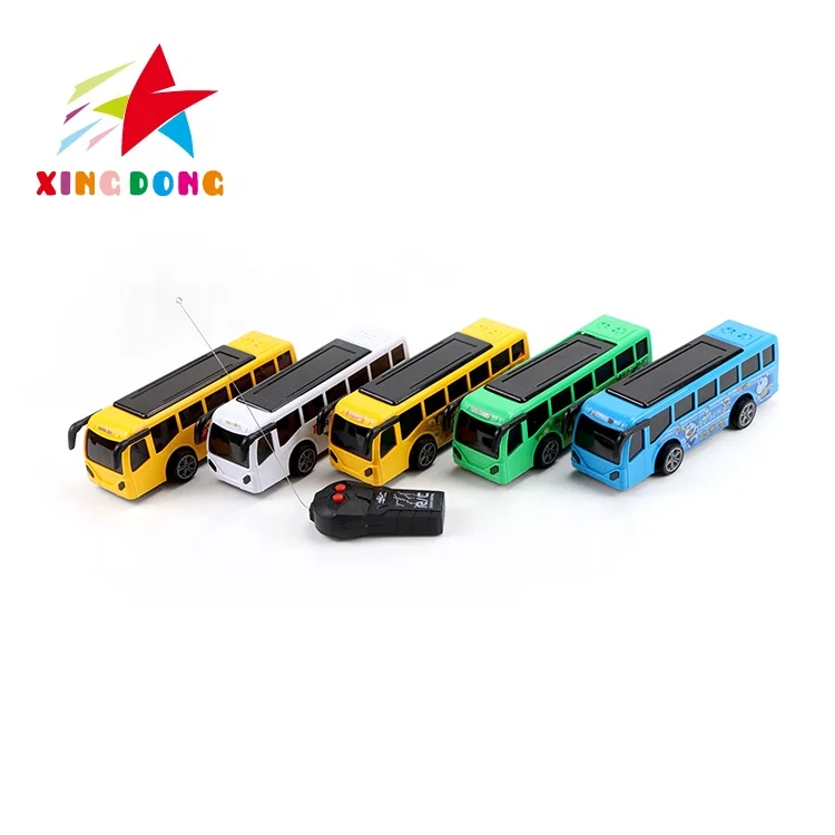 cheap price front and back remote control tour bus car toys with 3d lights toys R/C toys cars