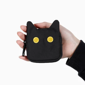 NOXXON Mini Coin Bag Custom Embroidery Small Hanging Jewelry Nylon Bag Cute Key Case Coin Purse for Everyday Life