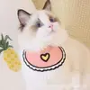 Pink Heart Tie-on Bib