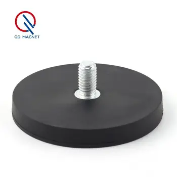 Car Magnetic Camera Mount Base Holder D43mm Rubber Coated with 1/4 -20 external thread Magnet
