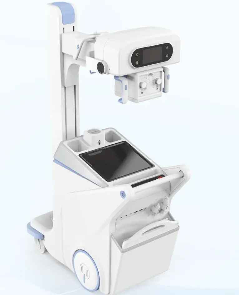 Портативная цифровая Мобильная рентгенографическая система оборудование рентгеновский аппарат цена Мобильная рентгеновская система