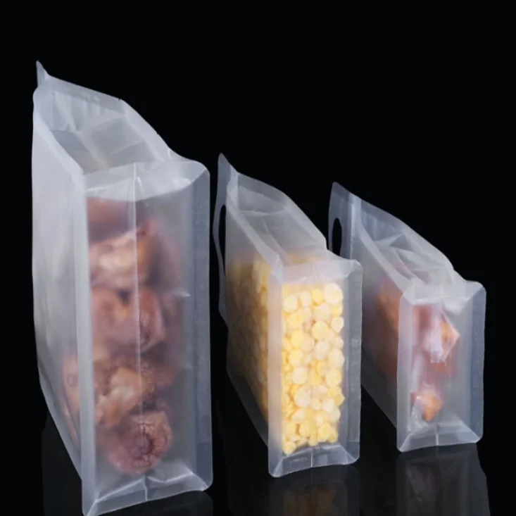 Transparent Resealable Stand Up Pouch Packaging Seal Zipper Plastic ...