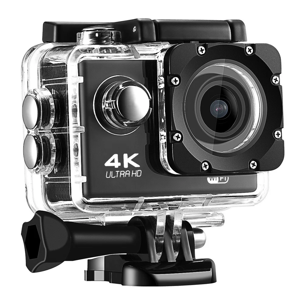Van streek Minister pastel Real 4k Ultra Hd Wifi Waterproof Sport Dv Camcorder Action Cam Camera With  2 Inch Touch Screen For Outdoor Sport And Deep Water - Buy Sport Cam Video  Recording Cameras,Action Camera Underwater,Body