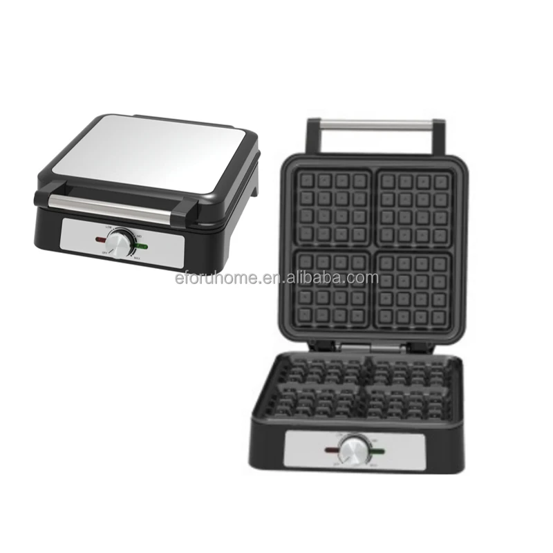EFORU Small Light Sandwich Breakfast Machine Household Waffle Maker Toaster Driver Small Muffin Bread Maler