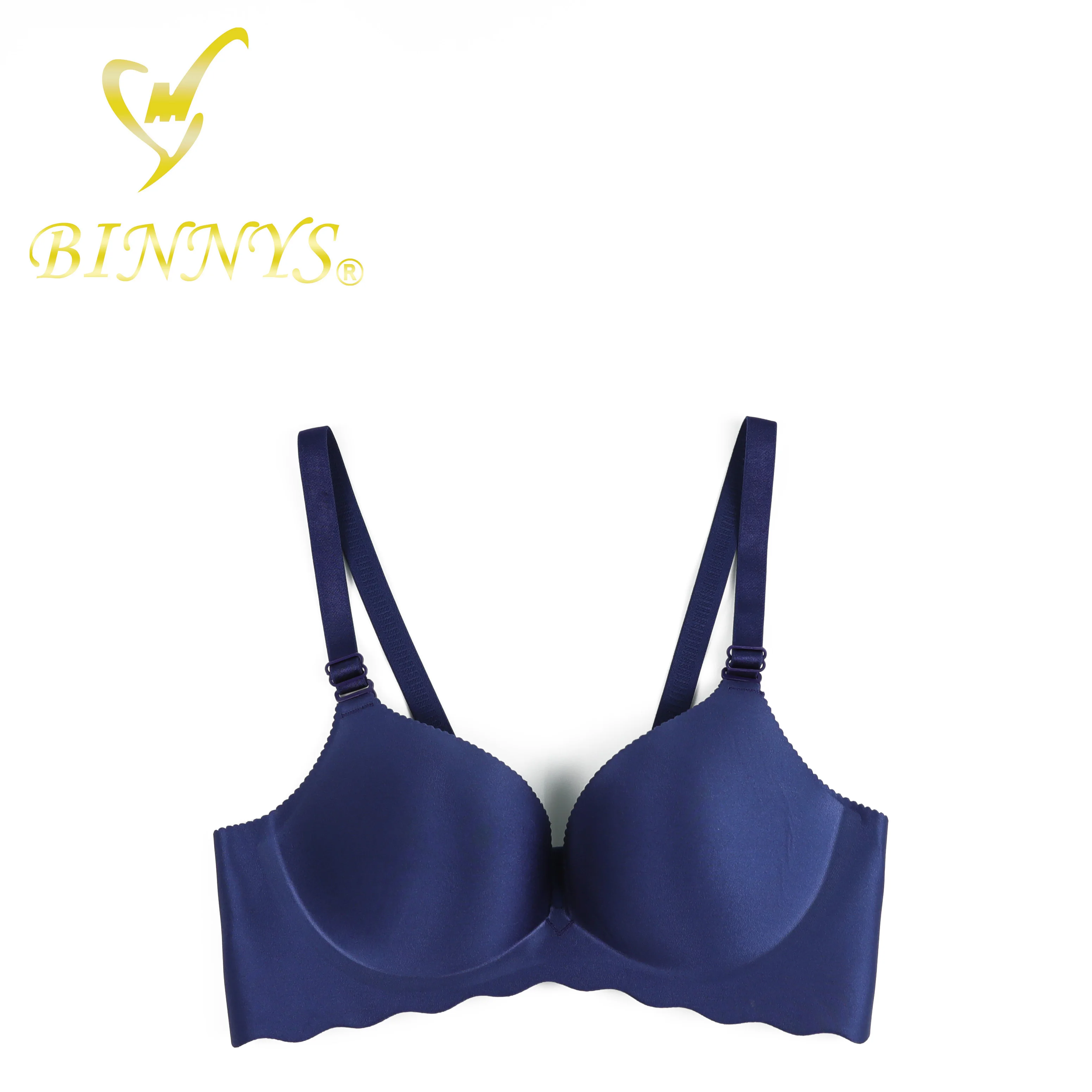 Binnys Hot Sale Seamless Push Up Ladies Wireless Bra Buy Seamless Bra Wireless Bra V Shape Push Up Bra Product On Alibaba Com