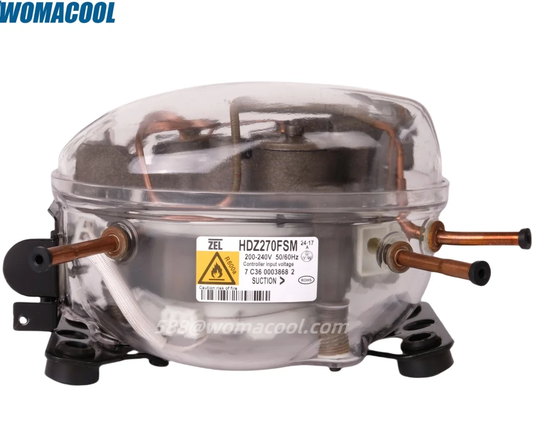 ZEL Zanussi Inverter Compressor R600a 220V/50Hz for Freezer Ice