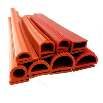 High Temperature Resistant,Silicone Rubber Cushion Sealing Strips For Windows,Car,Steamers And Ovens Silicone Foam Sealing