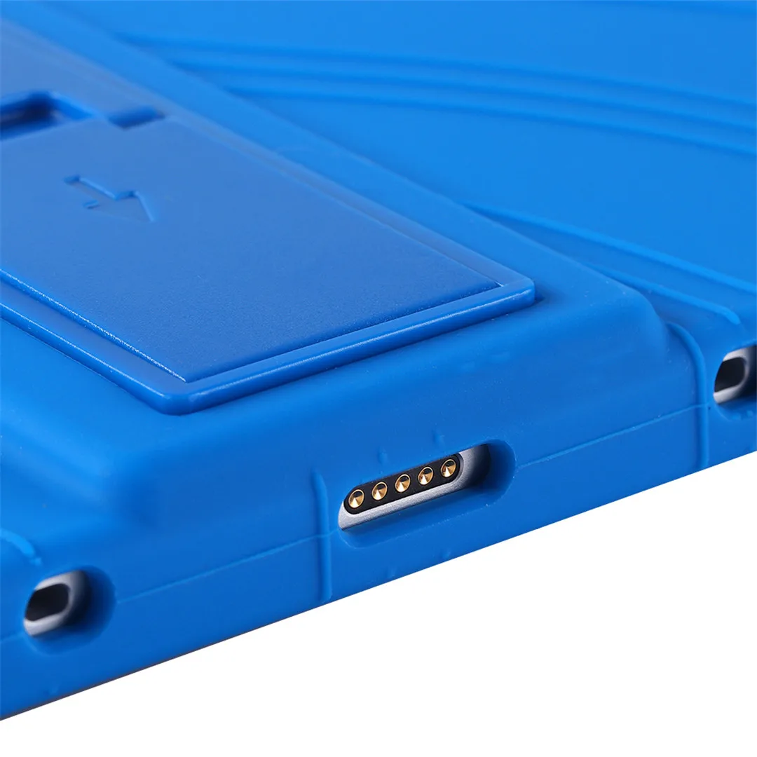 Custodia In Silicone Verde Per Blackview Tab 13 10.1 Pollici, Antishock E Con Supporto