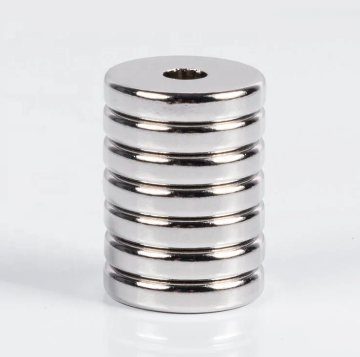 Circular Countersunk Hole Ring Ndfeb Magnet