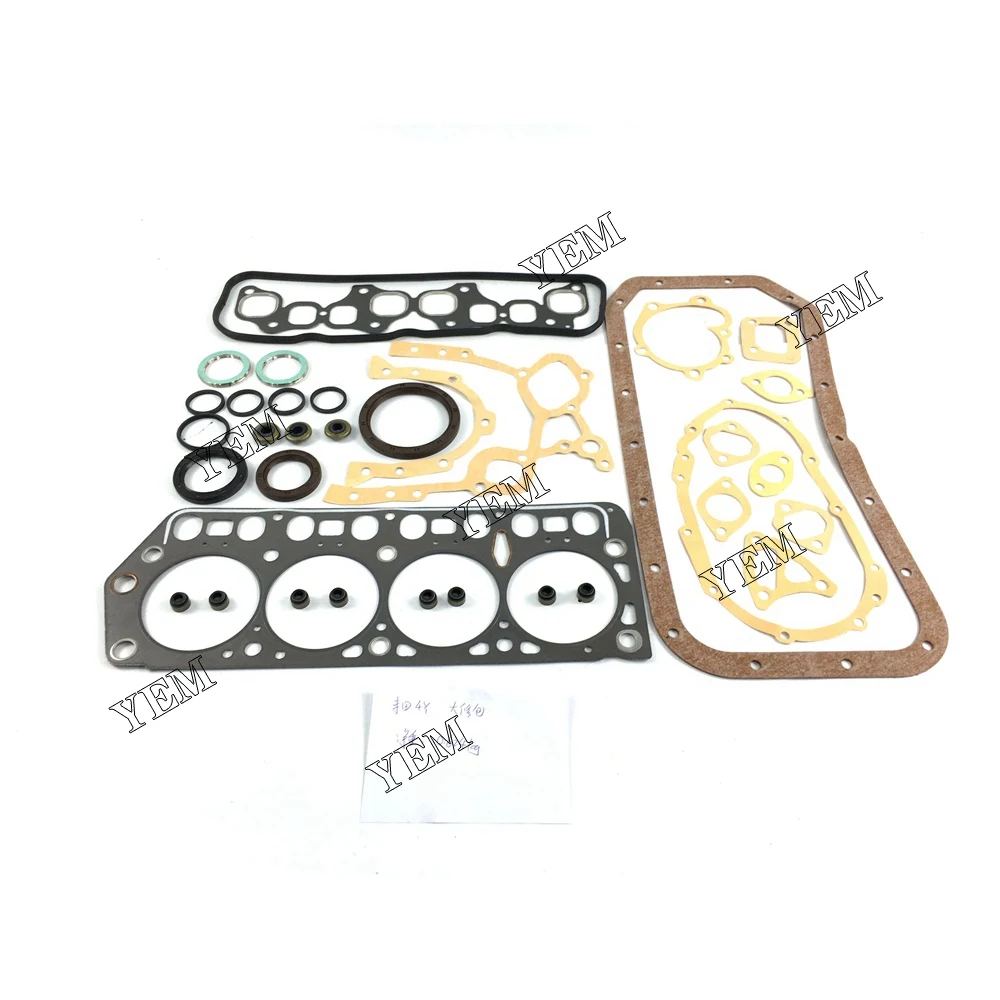 Cylinder Head Gasket Set Fit for Toyota 4Y