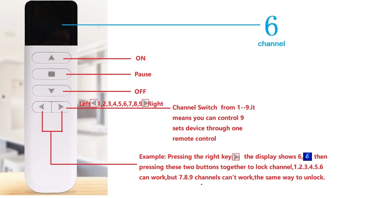 Wireless Remote Control for Light & Garage Door Automation