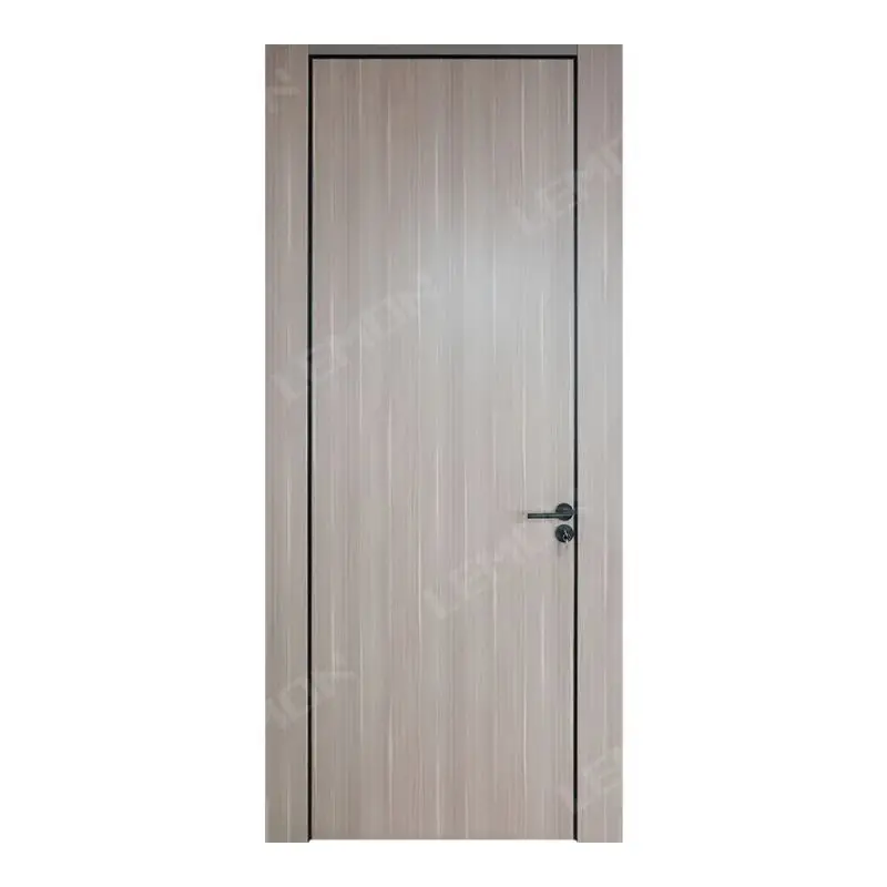Europe Simple Design Hidden Room Door Flush Wooden Invisible Door Frameless White Interior Customized Wooden Invisible Door