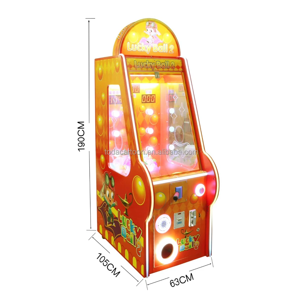 Source Toda Coin Operated lucky ball arcade game catching ball amusement  Ticket Redemption Game machines on m.alibaba.com