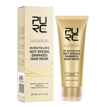 Keratin Non-steaming Non-washing Hair Mask for Dry Damaged Hair Soft Repair Nourishing Care Treatment Cream Conditioner Perm Dye