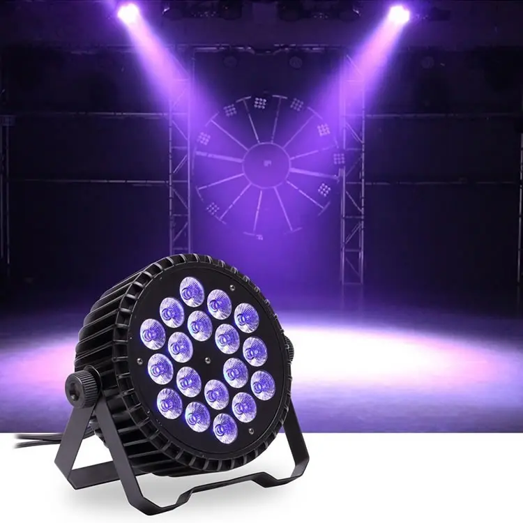 Stage Light Par LED 18x18w Rgbwa Uv 6in1 Led Par Light for Wedding Dj bar