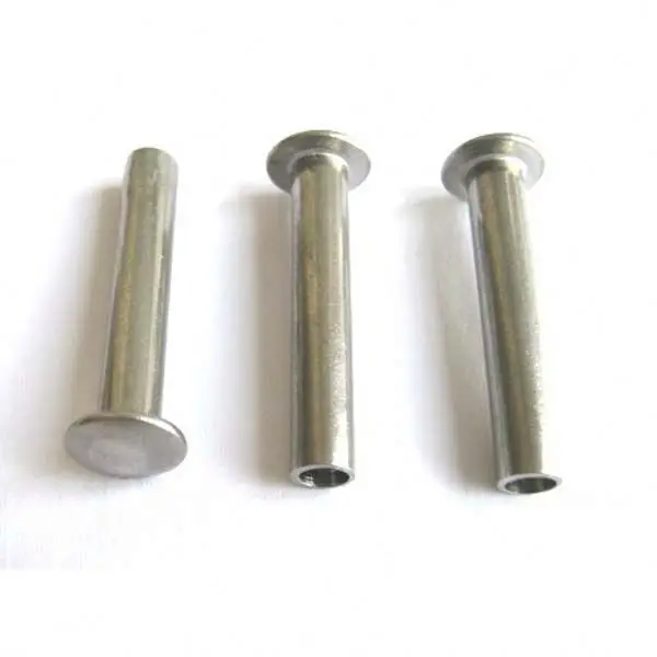 steel aluminum tubular rivets hollow tubular rivets full semi tubular rivets