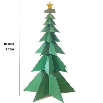 Eco-Friendly high end christmas tree Handmade Artificial Christmas Tree Ornaments For Portable Funny DIY Set